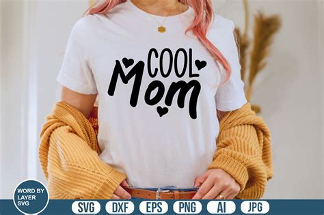 Cool Mom Graphic By Momenulhossian577 · Creative Fabrica