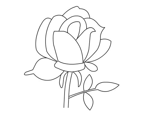 Roses Printable Coloring Pages Printable World Holiday