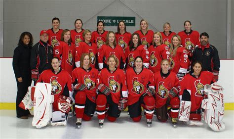 Ottawa Senators Womens Hockey Powered By Goallineca