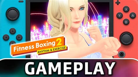 Fitness Boxing 2 Rhythm And Exercise Nintendo Switch Gameplay Fit