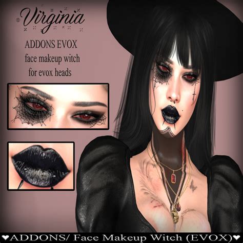 Second Life Marketplace Virginia Witch Makeup