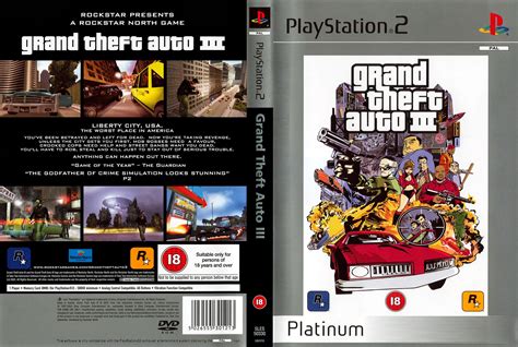 Grand Theft Auto Iii Platinum Playstation 2 Ultra Capas