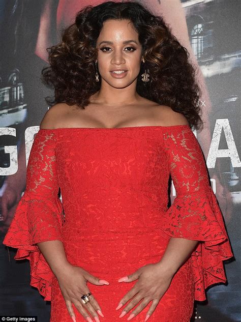 Dascha Polanco Sizzles In Red Dress At Netflix Premiere Daily Mail Online
