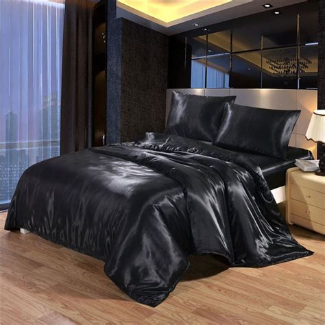 White Black Bedding Single Bed Linen Bedding Duvet Cover Set Black