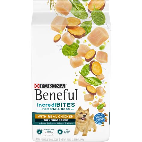 I bought a bag of dry dog food, beneful playful. Beneful IncrediBites for Small Dogs With Real Chicken Dog ...