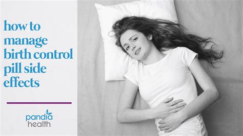 How To Manage Birth Control Pill Side Effects Pandia Health