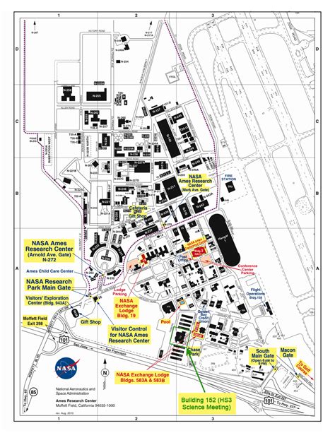 Nasa Goddard Building Map