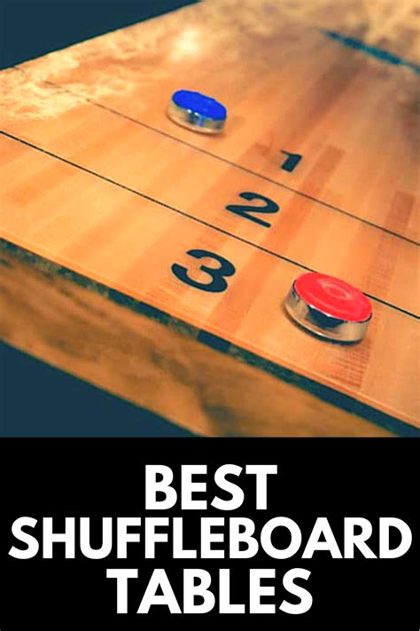 Best Shuffleboard Table For 2022 Reviews And Buying Guide