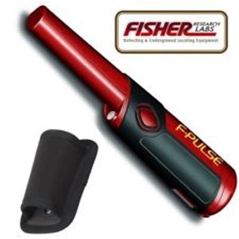 Fisher F Pulse Waterproof Pinpointer Metal Detector Red For Sale Online