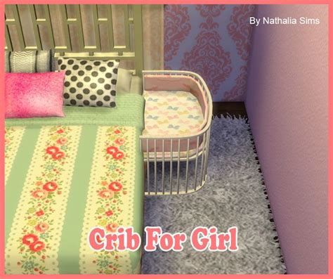 Crib For Boy And Girl At Nathalia Sims Sims 4 Updates Sims 4 Beds