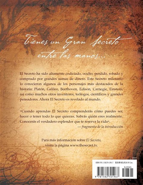 El Secreto The Secret Book By Rhonda Byrne Official Publisher Page Simon And Schuster