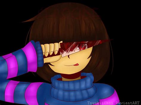 Frisk The Genocide Route Undertale Amino