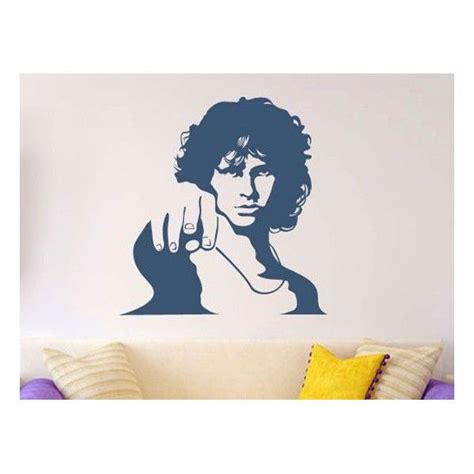 Musical Vinyl Stickers Jim Morrison Decal