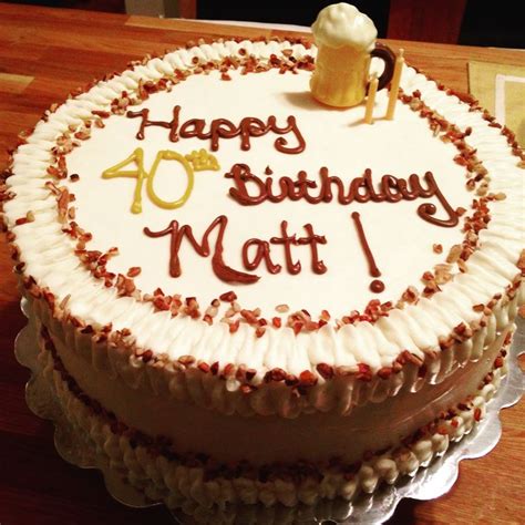 Happy Birthday Matt Catering Desserts Cake Custom Desserts