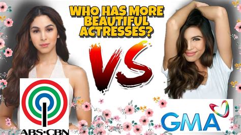 Who Is The Most Beautiful Actress Abs Cbn Vs Gma Kuya Jhe Youtube