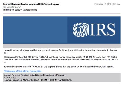 Irs Phishing Scam Email Redhead Ranting
