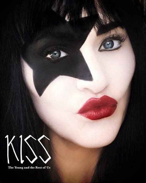 Pinterest Halloween Makeup Looks Kiss Makeup Halloween Face Makeup