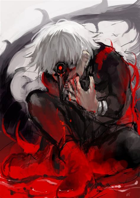 When a ward has a higher ghoul to human ratio, cannibalism is more common due to turf wars and limited food supply. kakuja kaneki | Tumblr
