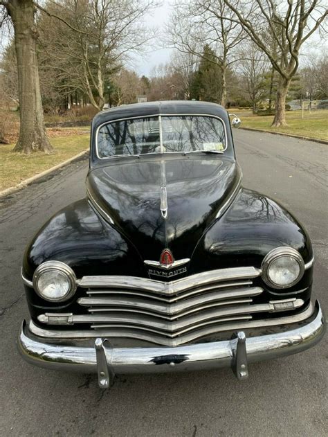 1947 Plymouth P15 Business Coupe Mopar Special Deluxe Hot Rod 6 Volt