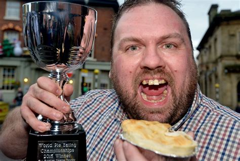 Wigan Pie Eating Championships 2015 Manchester Evening News