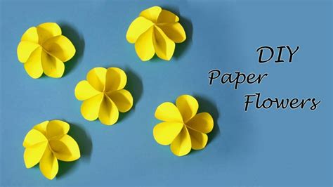 Get 42 Diy Paper Crafts Very Easy Paper Flowers