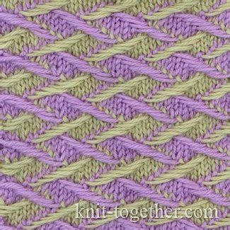 Knit with the fibre co. Knit Together | Two-Color Pattern 3, knitting pattern ...