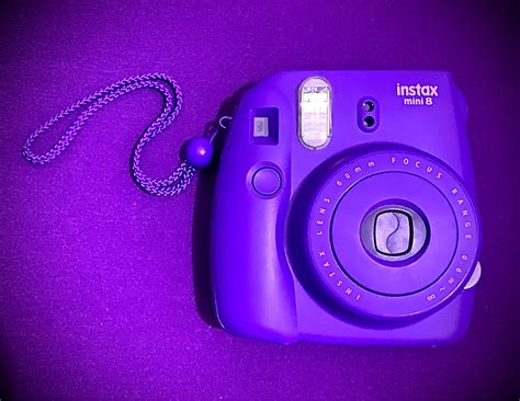 Fujifilm Instax Mini 8 Purple Photography Cameras On Carousell