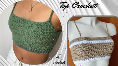 TOP CROCHET Paso A Paso HALTER TOP Facil YouTube