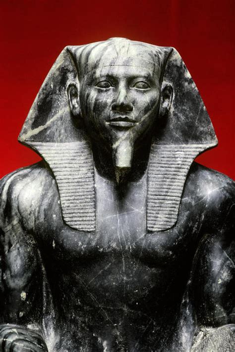 Khafre Enthroned Egypt Museum Ancient Egyptian Art Egypt