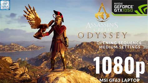 Assassin S Creed Odyssey Gameplay 1080p Opening Sequence GTX 1050 4GB