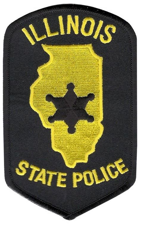 Illinois State Police Police Patches State Police Police