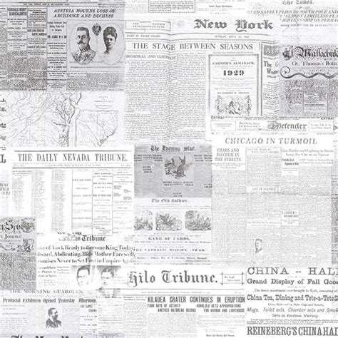 49 Vintage Newsprint Wallpapers Wallpapersafari