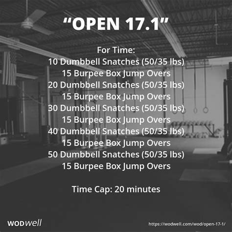 Open 171 Wod Crossfit Open Workouts Wod Crossfit Wod Workout