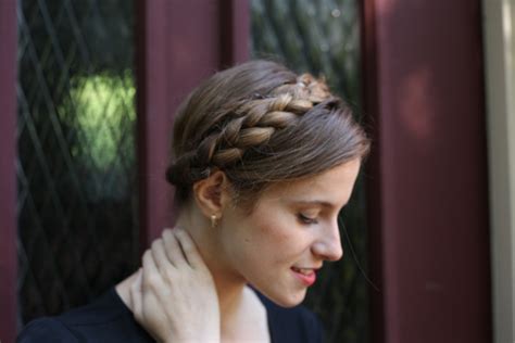 This style best suits medium to thick hair and the detail is much more visible on lighter hair. 10 Quick and Easy Hairstyles for Updo Newbies - Verily