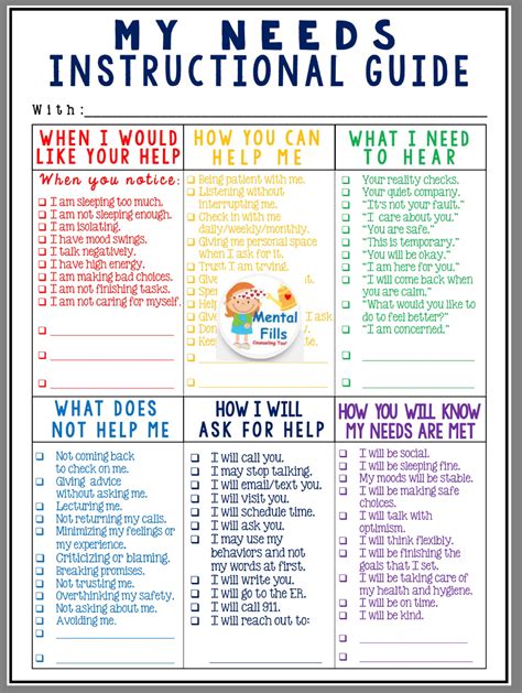 Self Esteem Worksheets Fill Your Emotional Cup With Self Care Self