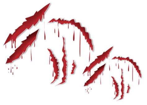 Animal Scratch Claws Vector Claw Scratch Animal Png And Vector With