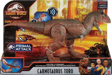 Mattel Jurassic World Control N Conquer Carnotaurus