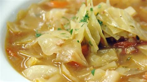 This eastern european soup (called kapusniak in polish) is traditionally made with sauerkraut. simple cabbage soup