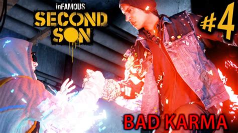Infamous Second Son Bad Karma Parte 4 Demônios E