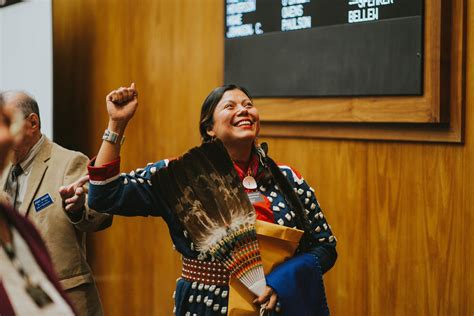 The First Native American Democratic Woman To Be Elected To North Dakotas State Legislature