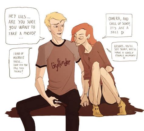 Scorpius Malfoy And Lily Luna Potter By Lara Lawriette Harry Potter