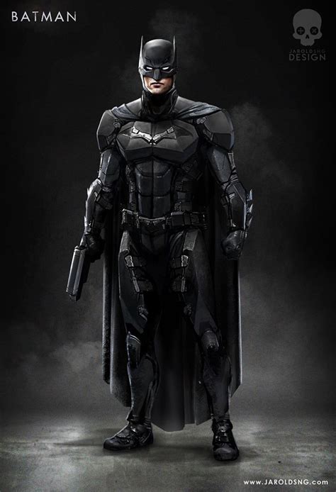 Concept Batsuit Design For Robert Pattinsons The Batman