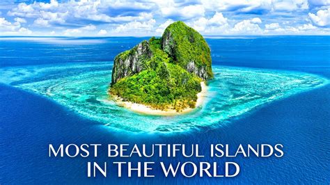 The Most Beautiful Islands In The World 8k Ultra Hd Ocean Sounds And Relaxing Music Youtube