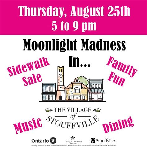 Moonlight Madness Discover Stouffville