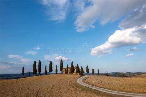 Val D Orcia Landscape Tuscany Italy Stock Image Image Of Horizontal