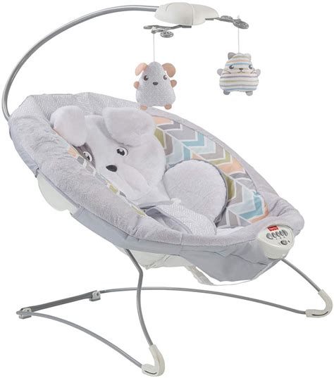 Fisher Price My Little Snugapuppy Deluxe Bouncer Square Imports