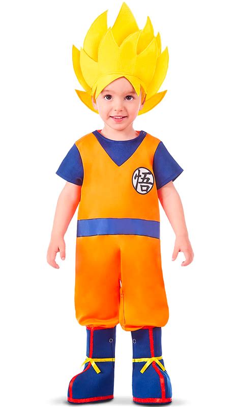Disfraz De Goku Saiyan De Dragón Ball™ Para Bebé Infantil