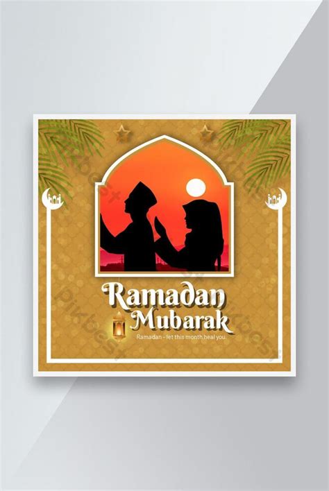 Ramadan Mubarak Creative Social Media Post Design Psd Free Download