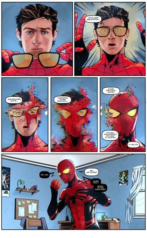 Fan Made Comic Strip Features Spider Man Getting One Final Gift From