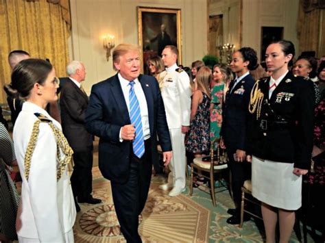 President Trump Military Mothers Are The Backbone Of America